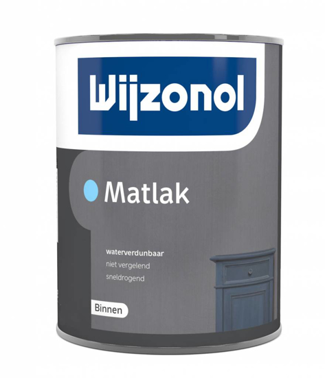 Afbeeldingen van WIJZONOL MATLAK ALKYD BASIS TRANSPARANT 800ML