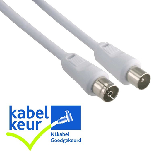 Afbeeldingen van COAXKABEL PRO M/F KABELKEUR 5,0M