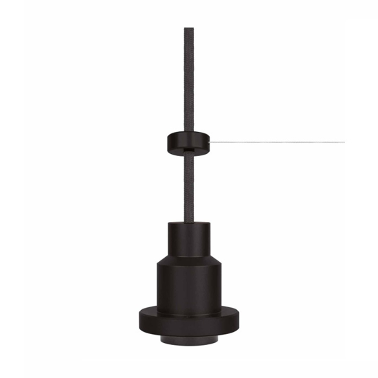 Afbeeldingen van OSRAM VINTAGE 1906 PENDULUM BLACK PENDELFITTING MET 2M KABEL E27