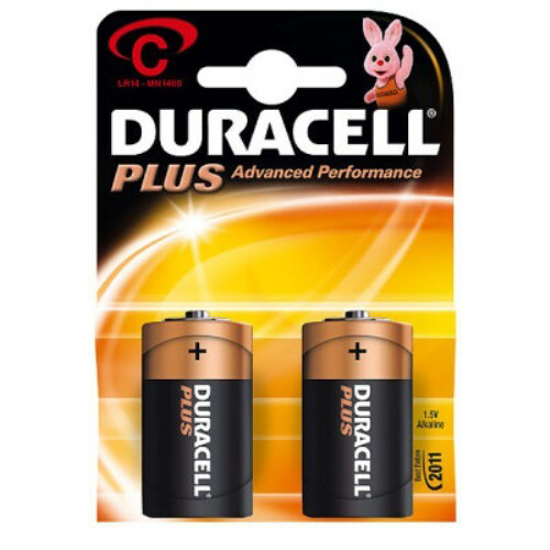 Afbeeldingen van DURACELL PLUS POWER 2 X C 1.5V