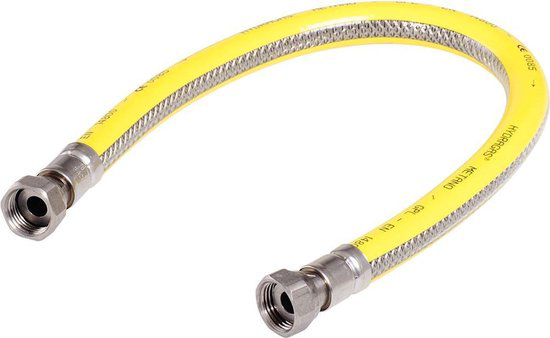 Afbeeldingen van RAMINEX 730002 PREMIUM RVS GASSLANG SUPERFLEX 100CM