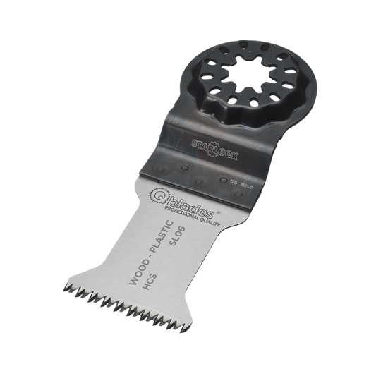 Afbeeldingen van QBLADES STARLOCK MULTIZAAGBLAD PRECISION 14TPI 35X50MM HCS SL06-10+1ST