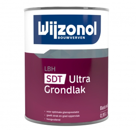 Afbeeldingen van WIJZONOL LBH GRONDLAK SDT ULTRA BASIS WIT 950ML