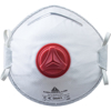 Afbeeldingen van DELTA PLUS WEGWERPMASKER MET VENTIEL M1300V2 FFP3 DOOS 10 STUKS