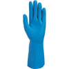 Afbeeldingen van POEDERVRIJE WATERDICHTE HANDSCHOEN NIET-ONDERSTEUND - GRIPVASTE GETEXTUREERDE LATEX - LENGTE : 320 MM - 9/10