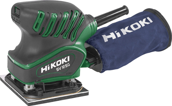 Afbeeldingen van HIKOKI VLAKSCHUURMACHINE 230V SV12SGWBZ , 200W, 110X100MM IN DOOS