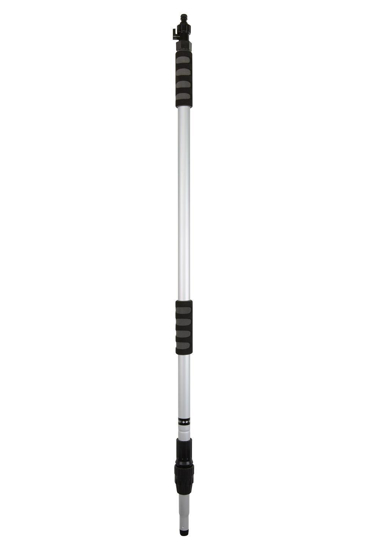 Afbeeldingen van TELESCOOPSTEEL ALU GARDENA AANSLUITING DUITSE DRAAD 2 METER (2X1METER)