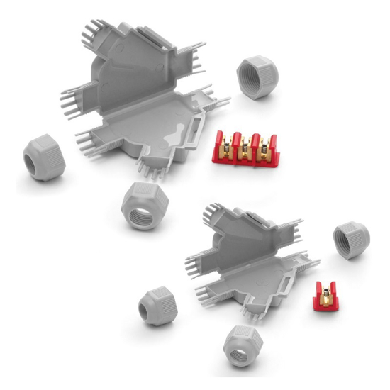 Afbeeldingen van GEL KABELMOF AFTAK-Y IP68 3X2,5QMM