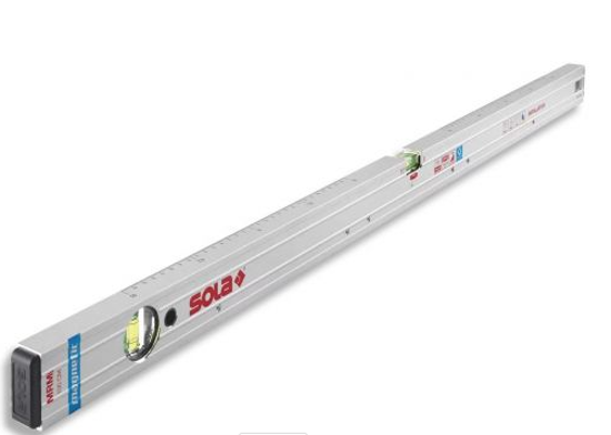 Afbeeldingen van SOLA INSTALLATIEWATERPAS MAGNEET ZILVER MRMI 100CM NMB##