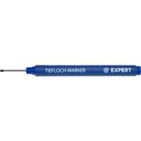 Afbeeldingen van EXPERT DIEPGAT MARKEERSTIFT BLAUW
