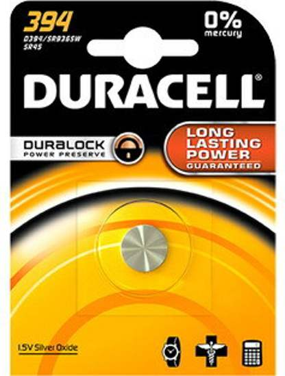 Afbeeldingen van DURACELL SILVER OXIDE 1X 394 1,5V