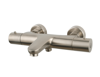 Afbeeldingen van CARAL THERMOSTATISCHE BADMENGKRAAN GEBORSTELD STAAL 15CM
