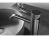 Afbeeldingen van RIBBD XL WASTAFELKRAAN HOOG MET COLDSTART GUNMETAL PVD