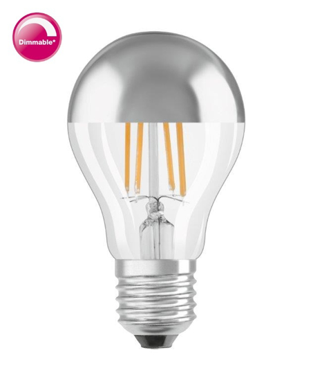 Afbeeldingen van OSRAM F-LED CLA50KOP-ZI 7,0W827 E27 DIMBAAR 