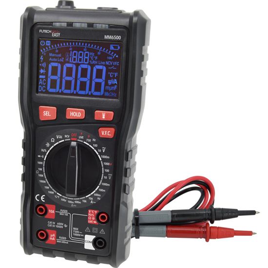 Afbeeldingen van MULTIMETER MM6500 - CAT III 1000V
