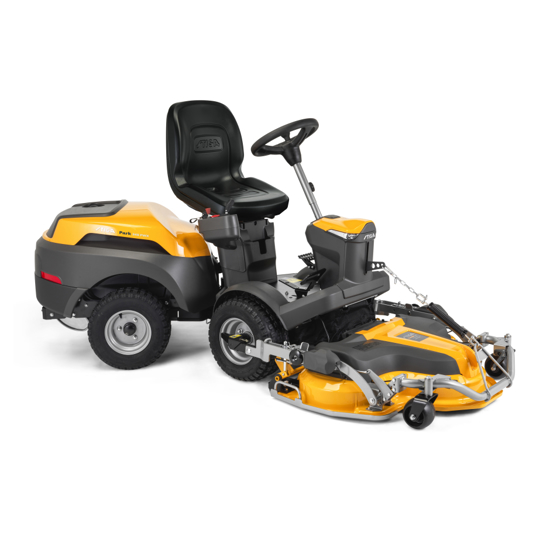 Afbeeldingen van STIGA EXPERIENCE BENZINE ZITMAAIER PARK 500 W - STIGA ST 550 TWIN
