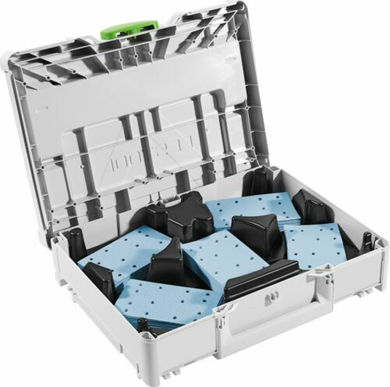Afbeeldingen van FESTOOL SCHUURPAPIER GRANAT SYSTAINER³ SYS-STF 80X133 GR-SET