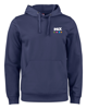 Afbeeldingen van BASIC ACTIVE HOODY MAAT XS - PAX CHRISTI COLLEGE - DARK NAVY 