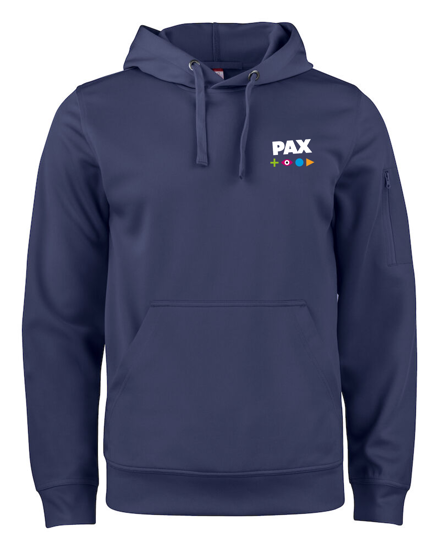 Afbeeldingen van BASIC ACTIVE HOODY MAAT XS - PAX CHRISTI COLLEGE - DARK NAVY 