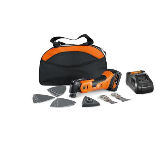 Afbeeldingen van FEIN ACCU MULTIMASTER AMM700 MAX 4AH SET SPORTTAS EDITION