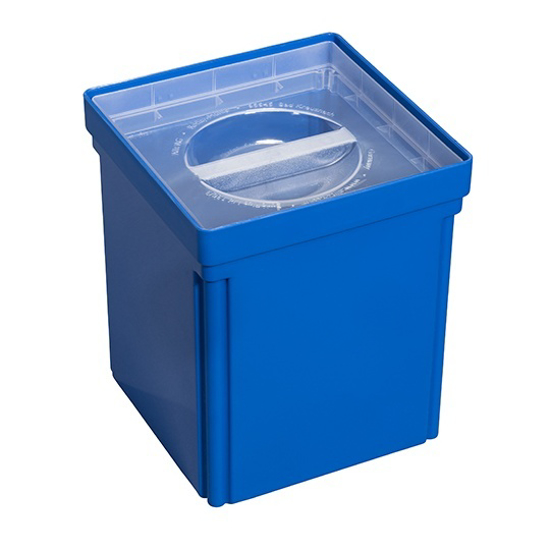 Afbeeldingen van EUROPLUS INSERT BAK MET DEKSEL BLAUW