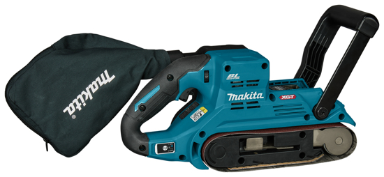 Afbeeldingen van MAKITA XGT 40 V MAX BANDSCHUURMACHINE 76MM BS001GZ