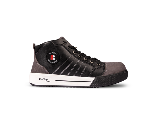 Afbeeldingen van REDBRICK WERKSCHOEN HOOG DUNK HIGH S3S ZWART MAAT 45