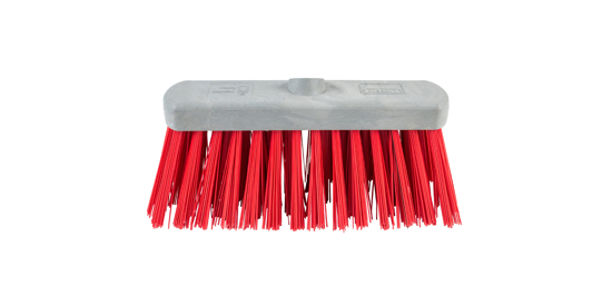 Afbeeldingen van UPCYCLED HD STRAATBEZEM 320MM LANGE PET VEZEL 120MM