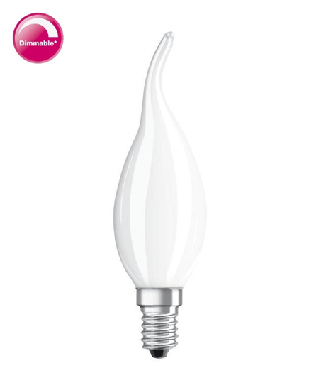 Afbeeldingen van OSRAM F-LED CLBA40M DIM 3,4W827 E14