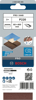 Afbeeldingen van BOSCH SCHUURBANDEN X440 BEST FOR WOOD AND PAINT 60X400MM K240 3ST. NMB##