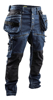 Afbeeldingen van BAGGY DENIM STRETCH X1900 MARINEBLAUW/ZWART C48 199911418999C48 OP=OP