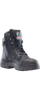 Afbeeldingen van WERKSCHOENEN SOUTHERN CROSS ZIP 399641 HOOG ZWART MAAT 43