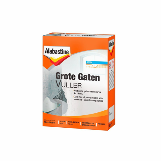 Afbeeldingen van ALAB. GROTE GATEN VULLER 1 KG POEDER