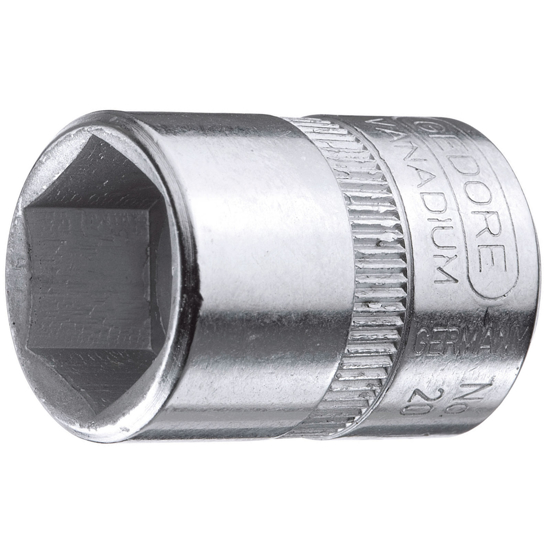 Afbeeldingen van DOPSLEUTEL 1/4" 6-KANT 9 MM - 20 9