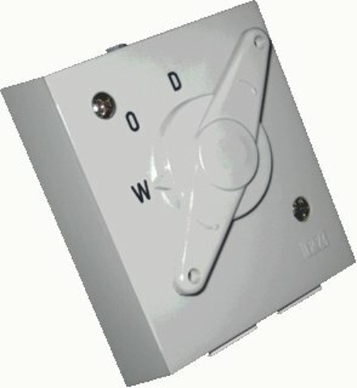 Afbeeldingen van WASMACHINE/DROGER- OMSCHAKELAAR INBOUW TREK WITU16/2