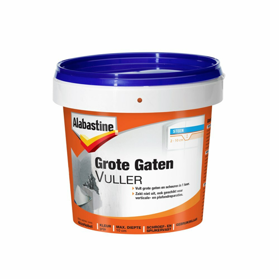 Afbeeldingen van ALAB. GROTE GATEN VULLER 1 L PASTA