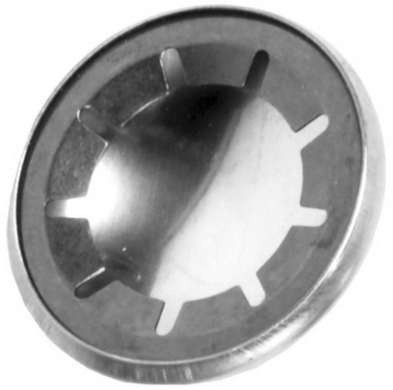 Afbeeldingen van PUSH ON ST FX WSH+STNL CP 20MM