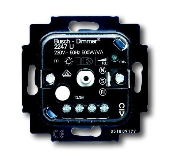 Afbeeldingen van B&J INB.DIMMER HALO AANSN. 20/500VA