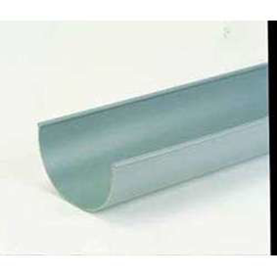 Afbeeldingen van PVC MASTGOOT GRIJS 150MM 4 METER