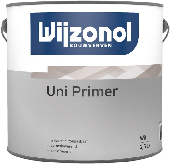 Afbeeldingen van WIJZONOL UNIPRIMER WIT 2,5 L WIT
