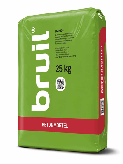 Afbeeldingen van BETONMORTEL 25 KG BRUIL