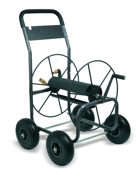 Afbeeldingen van POLET PROF. SLANGENWAGEN 4W VOETREM 3/4"-110M