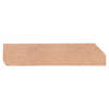 Afbeeldingen van MUURPLINT MDF GEGROND 55X12MM WIT 244CM