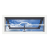 Afbeeldingen van SECUBAR BARRIERESTANG COMBI - WIT IN & OP DE DAG 680-870MM