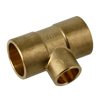 Afbeeldingen van BONFIX SOLDEER MESSING T-STUK 22 X 15 X 22 MM