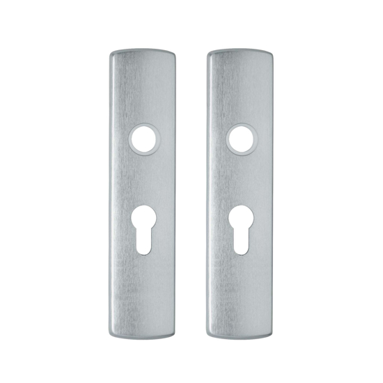 Afbeeldingen van BINNENDEURSCHILDEN CURVE KLIK PC55/200X45X8/ALU. GESL. F1/EAN