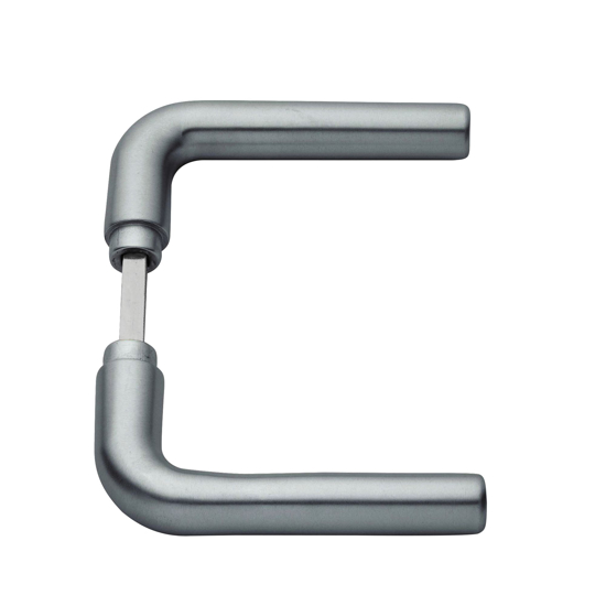 Afbeeldingen van DEURKRUK L/ALUMINIUM GESLEPEN F1