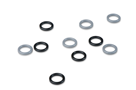 Afbeeldingen van DX NYLON RING ZWART TBV INBOORPAUMELLE 14MM HPL14