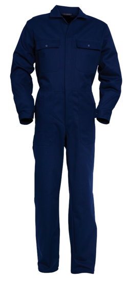 Afbeeldingen van HAVEP® BASIC OVERALL DRUKKNOOP MARINE --62 (MET LOGO EKO HOLLAND)