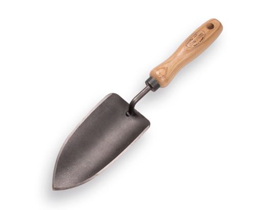 Afbeeldingen van PLANTSCHEPJE DE WIT BASIC GESMEED MET ESSEN HANDVAT 14 CM